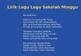 Tugas Malaikat Lagu Anak Sekolah Minggu Lirik